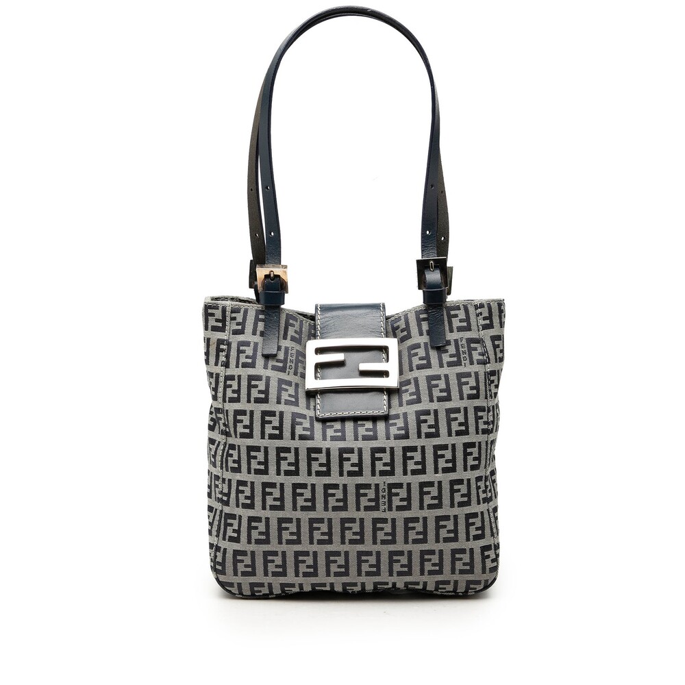 Fendi Zucchino Canvas Shoulder Bag Pre- #361890F71B